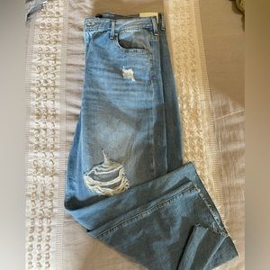 Express Size 14 Regular Length Super Wide Leg Jeans